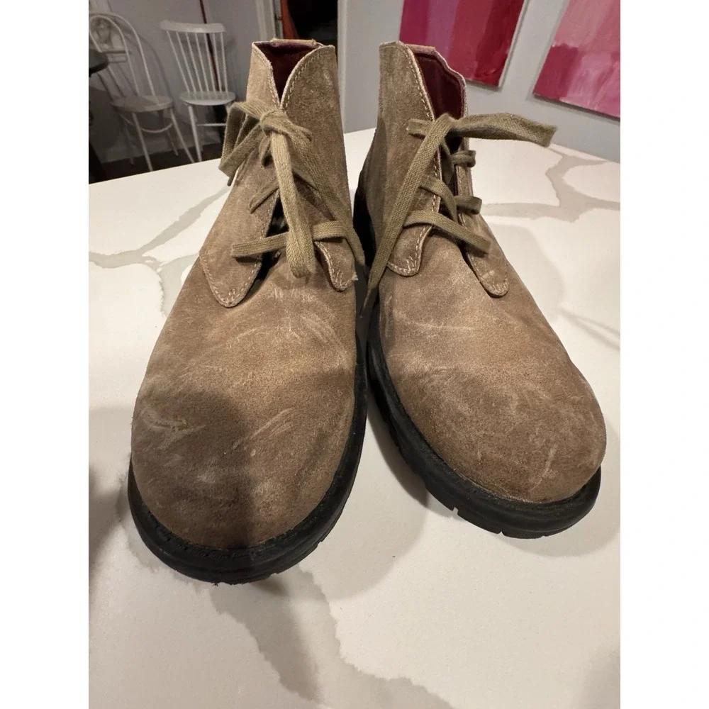 Clarks Men's Waterproof Chukka‎ Boot Suede Leather Size 10